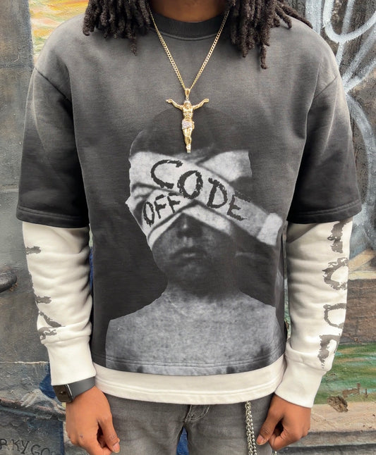 “Blind vision” long sleeve